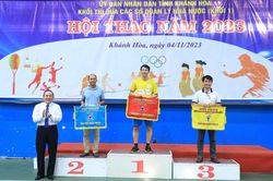 Hơn 160 vận động viên tham gia hội thao Khối thi đua các sở quản lý Nhà nước