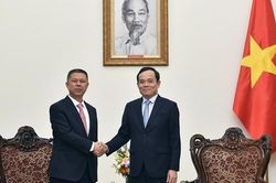Phó Thủ tướng Trần Lưu Quang tiếp Chủ tịch Tập đoàn Trina Solar