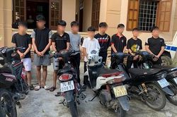 Ngăn chặn kịp thời nhóm thanh thiếu niên tụ tập, gây mất an toàn giao thông