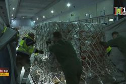 18 tấn hàng hóa viện trợ của Pháp đang tới Gaza
