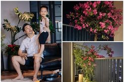 Chiêm ngưỡng góc ban công cực lãng mạn trong penthouse của MC Thành Trung