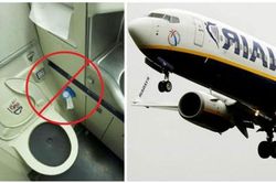 Vì sao không được đi vệ sinh lúc máy bay cất cánh và hạ cánh?