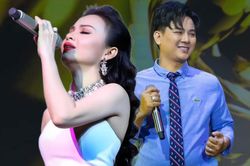 Được fan yêu cầu hát 'Sao trời làm gió', Cẩm Ly có phản ứng trái ngược với Hoài Lâm