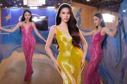 Ngọc Hằng tập catwalk, bung tà trước thềm chinh chiến quốc tế: Có tiếp nối vinh quang từ Bảo Ngọc?