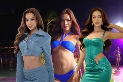 Top 10 MGI diễn swimsuit ở Thái Lan, Lê Hoàng Phương xuất sắc như đang thi quốc tế lần 2