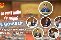10 phát ngôn ấn tượng tại phiên chất vấn ngày 6/11, Kỳ họp thứ 6 Quốc hội khóa XV