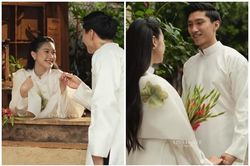 Lộ khoảnh khắc ảnh cưới 'nét căng' của Văn Hậu và Hải My