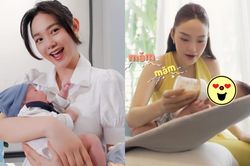 Minh Hằng zoom cận diện mạo con đầu lòng, góc nghiêng quý tử gây bão