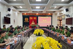 Công an tỉnh đánh giá kết quả chuẩn bị diễn tập khu vực phòng thủ tỉnh