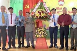 Tổ dân phố Loan Lý tổ chức điểm Ngày hội Đại đoàn kết toàn dân tộc