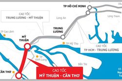 Hoàn thành thảm nhựa cao tốc Mỹ Thuận - Cần Thơ trước 10/12