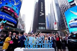 Cổ phiếu VinFast nối dài chuỗi ngày tăng trên sàn Nasdaq