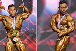 Lực sĩ Phạm Văn Mách lần thứ 6 vô địch thể hình thế giới