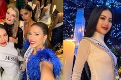 Miss Universe 2023: Bùi Quỳnh Hoa bất ngờ nhận được hoa từ khán giả Guatemala