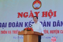 Mỗi thôn, làng là hạt nhân của phong trào đại đoàn kết
