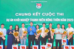 Chung kết cuộc thi Dự án khởi nghiệp thanh niên nông thôn năm 2023