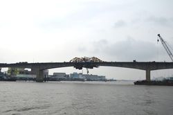 Hợp long cầu bắc qua sông Ông Đốc