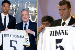 Zidane tiết lộ 'bí mật' áo số 5 ở Real Madrid, thắc mắc Bellingham