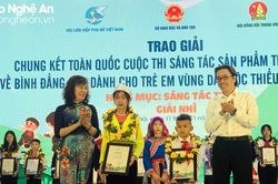 Nghệ An có 1 tác phẩm đạt giải Nhì Cuộc thi 'Lắng nghe con nói'