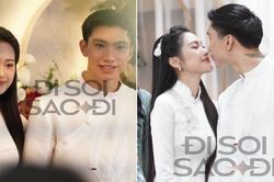 Loạt ảnh đám hỏi Doãn Hải My và Đoàn Văn Hậu: Cô dâu chú rể khóa môi ngọt ngào