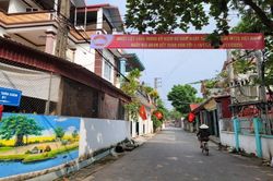 Tam Dương (Vĩnh Phúc): Xã Hoàng Đan chung sức xây dựng Làng văn hóa kiểu mẫu thôn Chằm