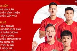 Đội tuyển Việt Nam loại 3 cầu thủ trước trận gặp Philippines