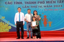 Bế mạc Ngày hội gia đình tiêu biểu các tỉnh, thành phố miền Tây Nam Bộ