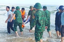 Tìm thấy thi thể nam sinh mất tích trên vùng biển Quảng Trị