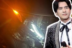 Fan lo lắng vì Đan Trường gặp tai nạn giao thông trên đất Mỹ