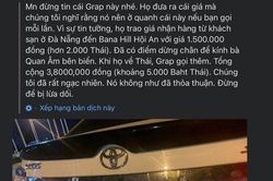 Tạm đình chỉ hoạt động, tước phù hiệu xe dù 'chặt chém' du khách ở Đà Nẵng
