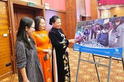 Phong trào 'Chống rác thải nhựa' gắn với các chương trình, đề án, dự án của Hội đem lại hiệu quả rõ rệt