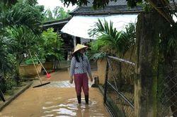 5 trường tại Quảng Trị cho học sinh nghỉ vì mưa ngập