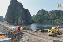 Bộ Xây dựng kiểm tra dự án lấn biển Quảng Ninh