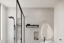 Ngắm nhìn một số mẫu phòng tắm có kính đẹp