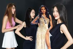 Võ Hoàng Yến 'bẻ dáng' catwalk cho Bùi Quỳnh Hoa, fan lo lắng: Cười nhiều lên, đừng như đàn chị năm 2009