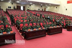 Hợp luyện diễn tập khu vực phòng thủ tỉnh năm 2023