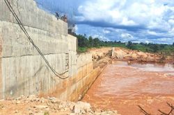 Thủy điện ở Gia Lai gặp sự cố do bê tông chưa đạt