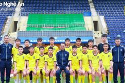 Đội U12 Sông Lam Nghệ An đối đầu Olympique Lyonnais tại Giải giao hữu quốc tế