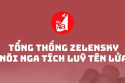 Tổng thống Zelensky nói Nga tích lũy tên lửa