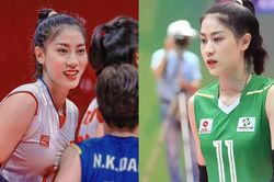 'Cực phẩm' làng bóng chuyền Kiều Trinh thi đấu lăn xả bất chấp nguy cơ chấn thương ở giải VĐQG 2023