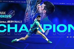Thắng dễ niềm hy vọng chủ nhà, Djokovic lập kỷ lục 7 lần vô địch ATP Finals