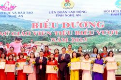 Biểu dương 80 nữ giáo viên tiêu biểu vượt khó năm 2023
