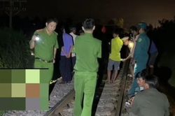 Ngồi trên đường ray uống bia, thanh niên bị tàu hỏa tông tử vong