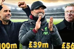 10 HLV giàu nhất thế giới: Pep, Sir Alex không phải số một, bất ngờ với danh tính người đứng đầu
