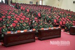 Bế mạc Diễn tập Khu vực phòng thủ tỉnh Ninh Bình năm 2023