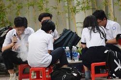 Học sinh sử dụng thuốc lá điện tử có dấu hiệu gia tăng