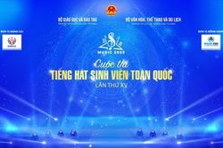 Chung kết Cuộc thi 'Tiếng hát sinh viên' toàn quốc lần thứ XV - 2023 sẽ diễn ra 9-10/12
