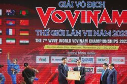 TP.HCM tưng bừng mở hội Vovinam thế giới 2023