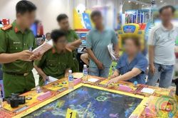 Triệt phá tụ điểm cờ bạc 'núp bóng' game bắn cá tại Trung tâm mua sắm