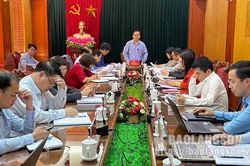 Ban Kinh tế – Ngân sách, HĐND tỉnh họp thẩm tra một số nội dung trình kỳ họp thường lệ cuối năm 2023
